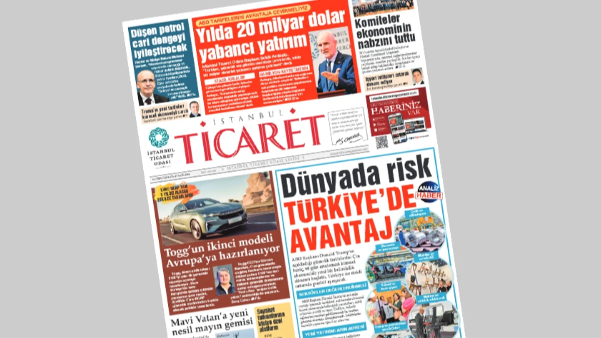 İstanbul Ticaret Gazetesi'nin 3355.sayısı yayımlandı! İstanbul Ticaret Gazetesi'nin 3355.sayısı yayımlandı!