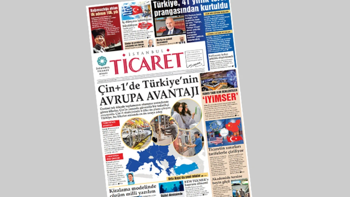 İstanbul Ticaret Gazetesi'nin 3360.sayısı yayımlandı! İstanbul Ticaret Gazetesi'nin 3360.sayısı yayımlandı!