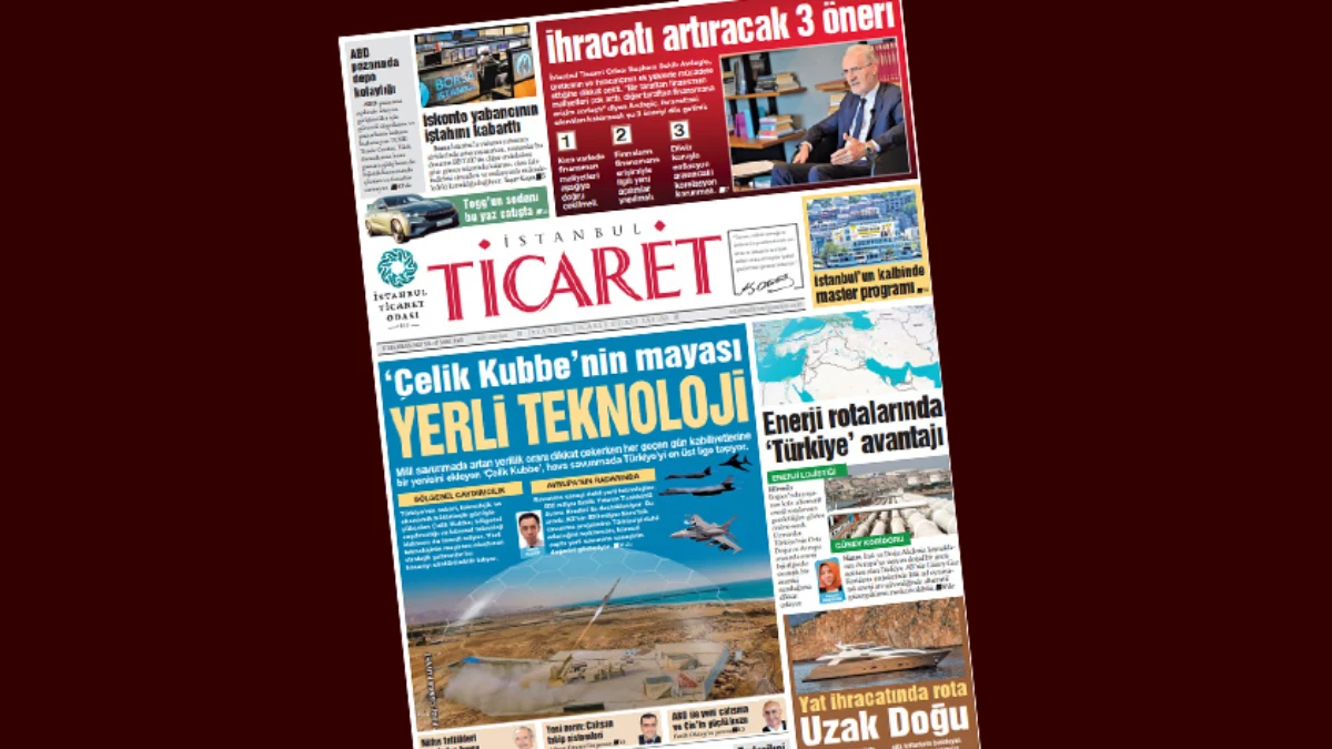 İstanbul Ticaret Gazetesi'nin 3365. sayısı yayımlandı! İstanbul Ticaret Gazetesi'nin 3365. sayısı yayımlandı!