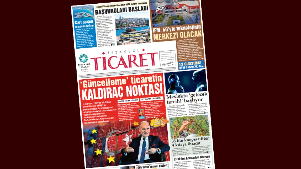 İstanbul Ticaret Gazetesi'nin 3366. sayısı yayımlandı! İstanbul Ticaret Gazetesi'nin 3366. sayısı yayımlandı!