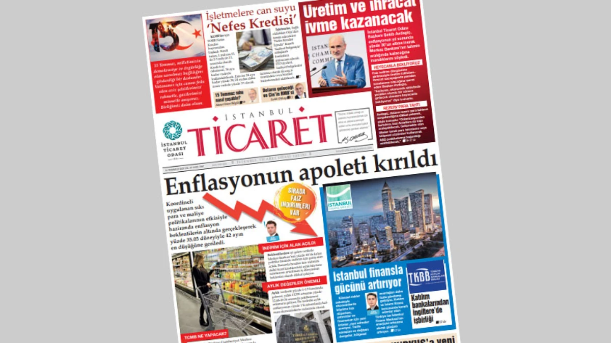 İstanbul Ticaret Gazetesi'nin 3367. sayısı yayımlandı! İstanbul Ticaret Gazetesi'nin 3367. sayısı yayımlandı!