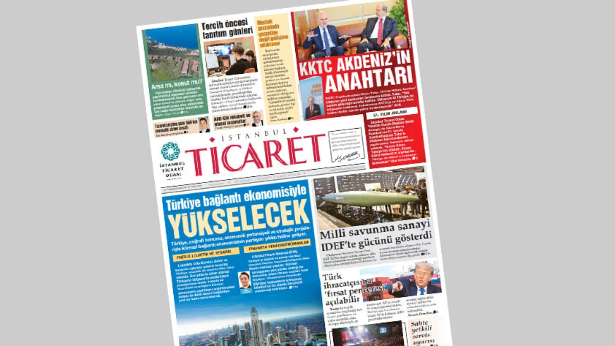 İstanbul Ticaret Gazetesi'nin 3369. sayısı yayımlandı! İstanbul Ticaret Gazetesi'nin 3369. sayısı yayımlandı!