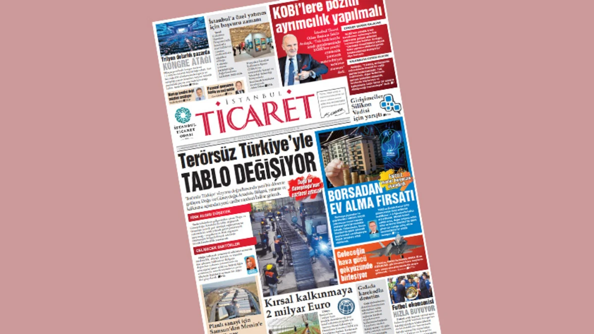 İstanbul Ticaret Gazetesi'nin 3370. sayısı yayımlandı! İstanbul Ticaret Gazetesi'nin 3370. sayısı yayımlandı!
