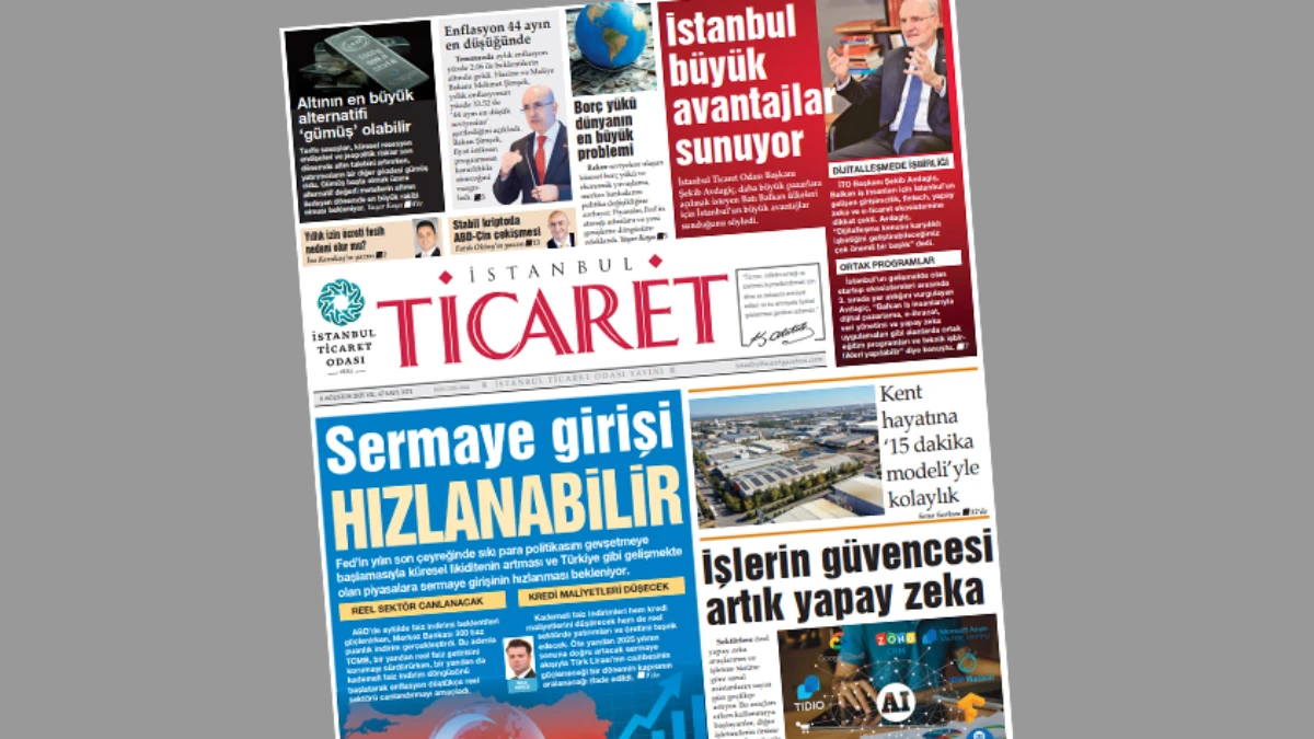 İstanbul Ticaret Gazetesi'nin 3371. sayısı yayımlandı! İstanbul Ticaret Gazetesi'nin 3371. sayısı yayımlandı!
