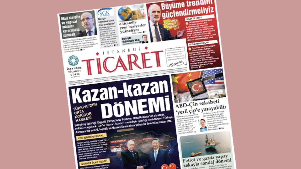 İstanbul Ticaret Gazetesi'nin 3375. sayısı yayımlandı! İstanbul Ticaret Gazetesi'nin 3375. sayısı yayımlandı!
