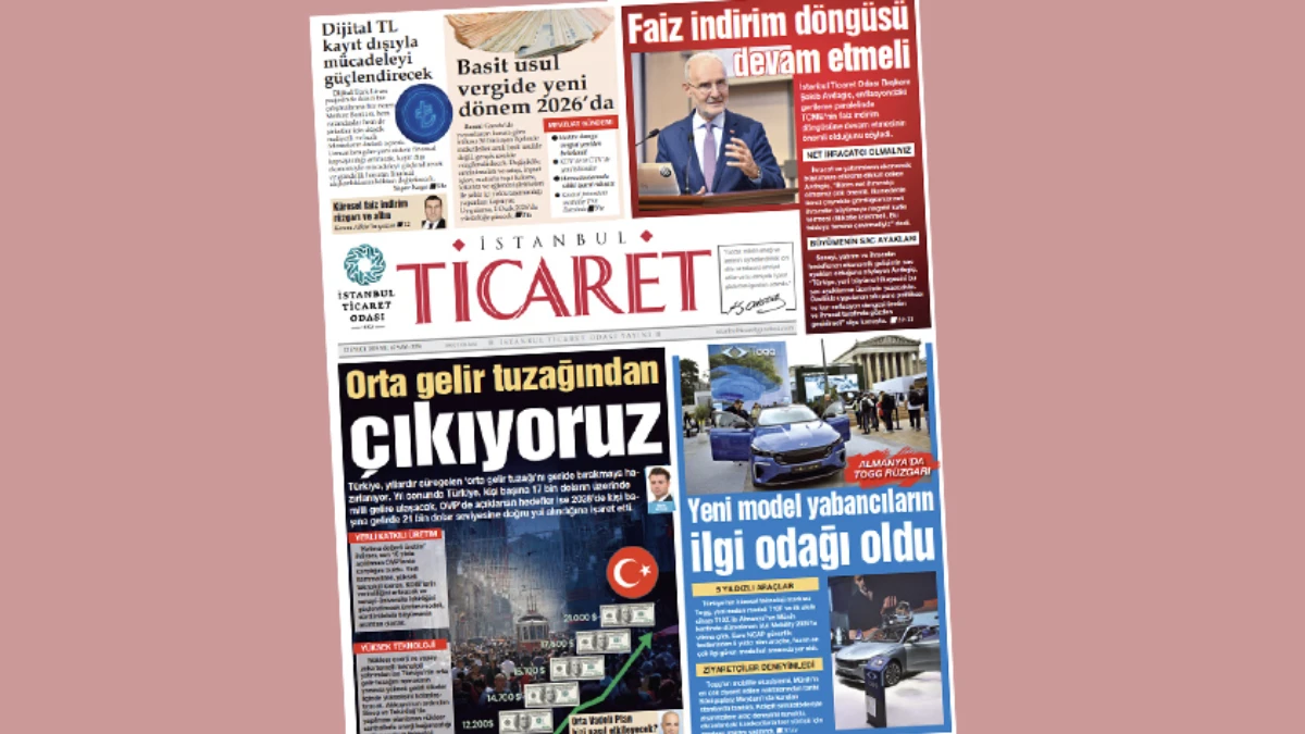 İstanbul Ticaret Gazetesi'nin 3376. sayısı yayımlandı! İstanbul Ticaret Gazetesi'nin 3376. sayısı yayımlandı!
