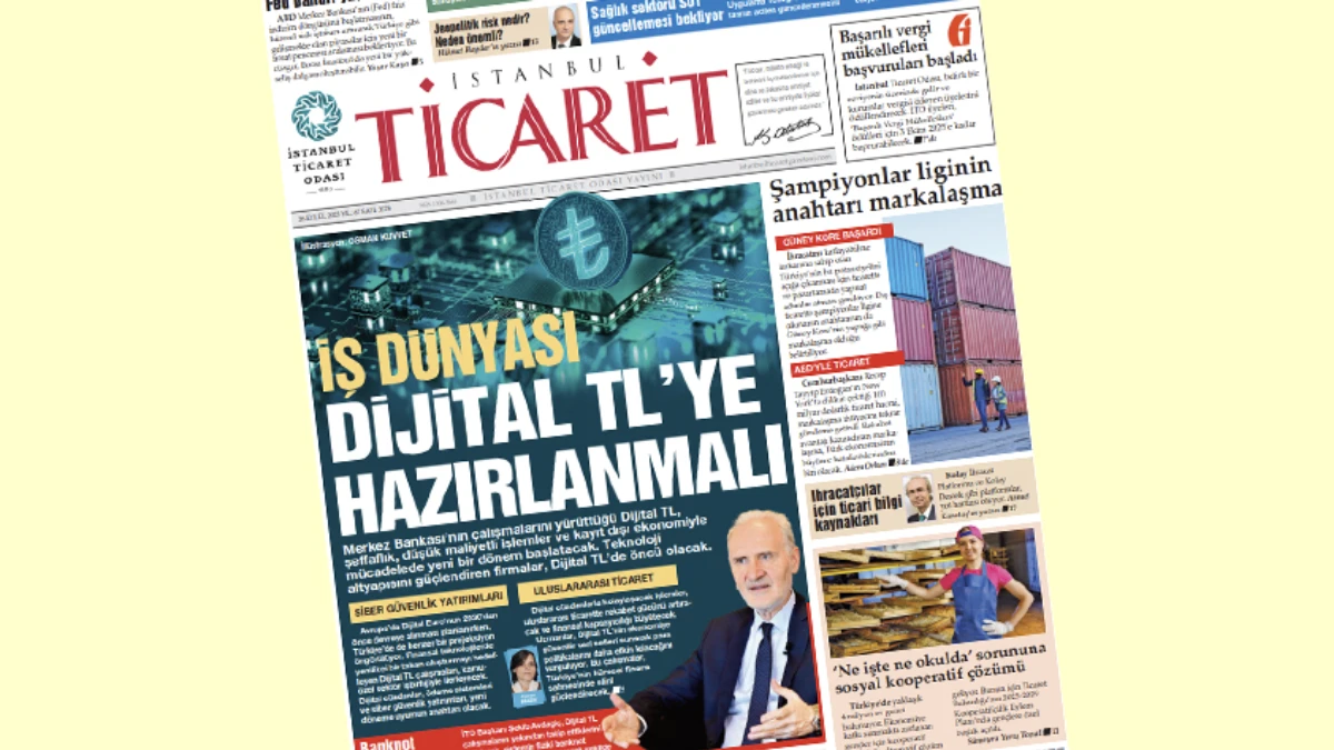 İstanbul Ticaret Gazetesi'nin 3378. sayısı yayımlandı! İstanbul Ticaret Gazetesi'nin 3378. sayısı yayımlandı!