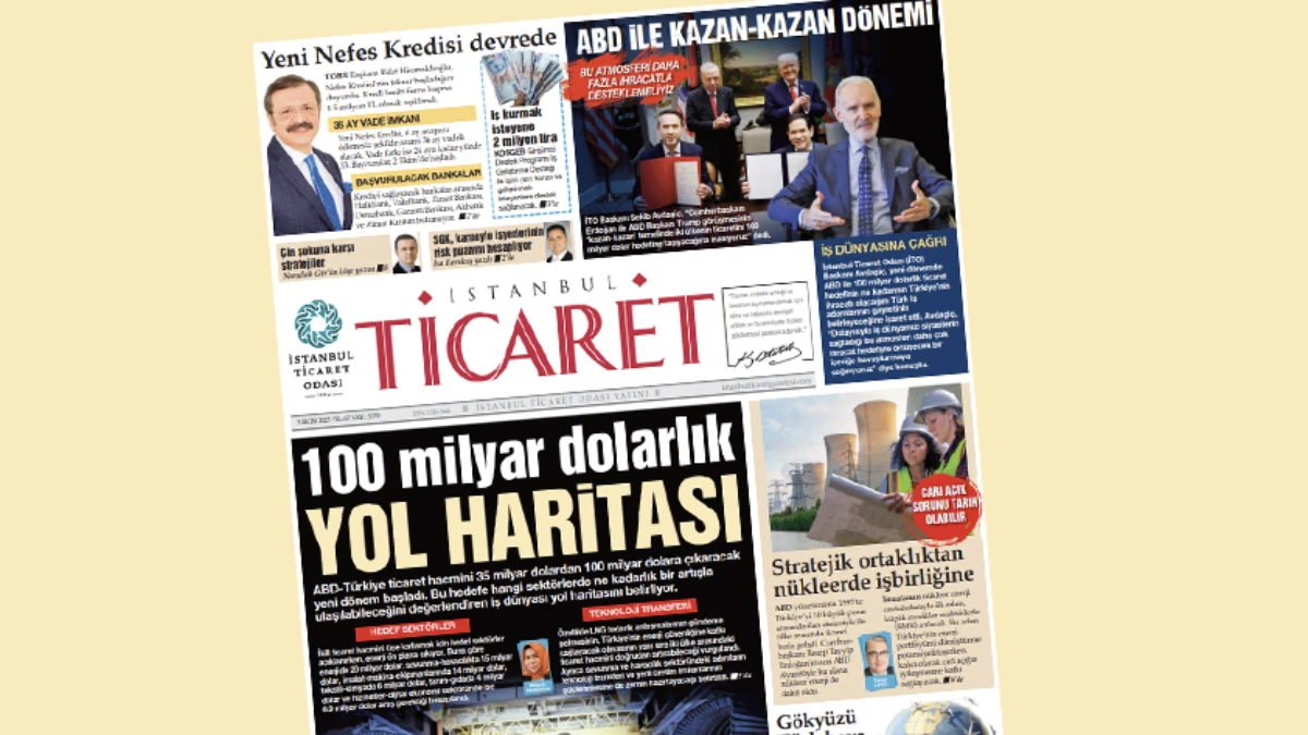 İstanbul Ticaret Gazetesi'nin 3379. sayısı yayımlandı! İstanbul Ticaret Gazetesi'nin 3379. sayısı yayımlandı!