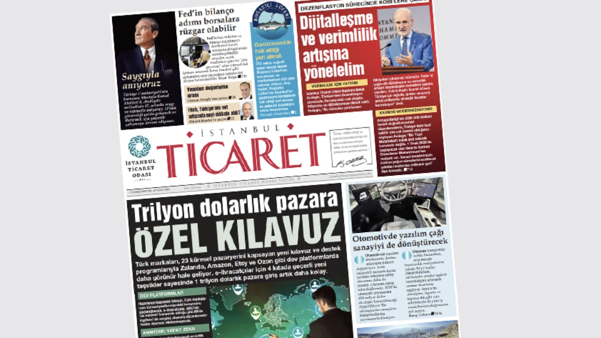 İstanbul Ticaret Gazetesi'nin 3384. sayısı yayımlandı! İstanbul Ticaret Gazetesi'nin 3384. sayısı yayımlandı!