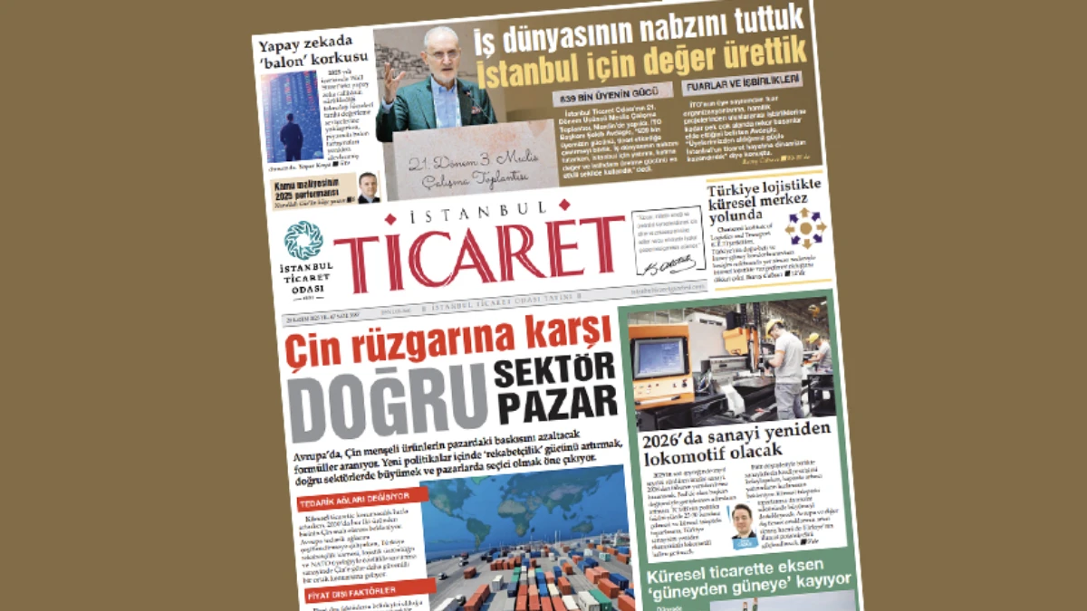 İstanbul Ticaret Gazetesi'nin 3387. sayısı yayımlandı! İstanbul Ticaret Gazetesi'nin 3387. sayısı yayımlandı!