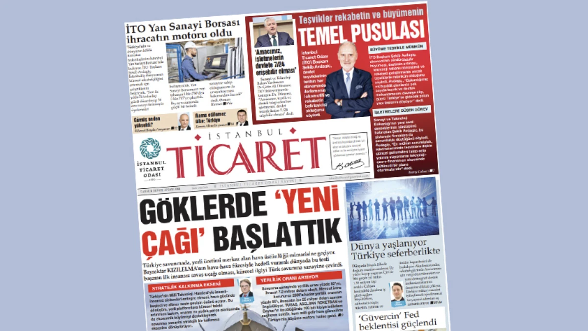 İstanbul Ticaret Gazetesi'nin 3388. sayısı yayımlandı!