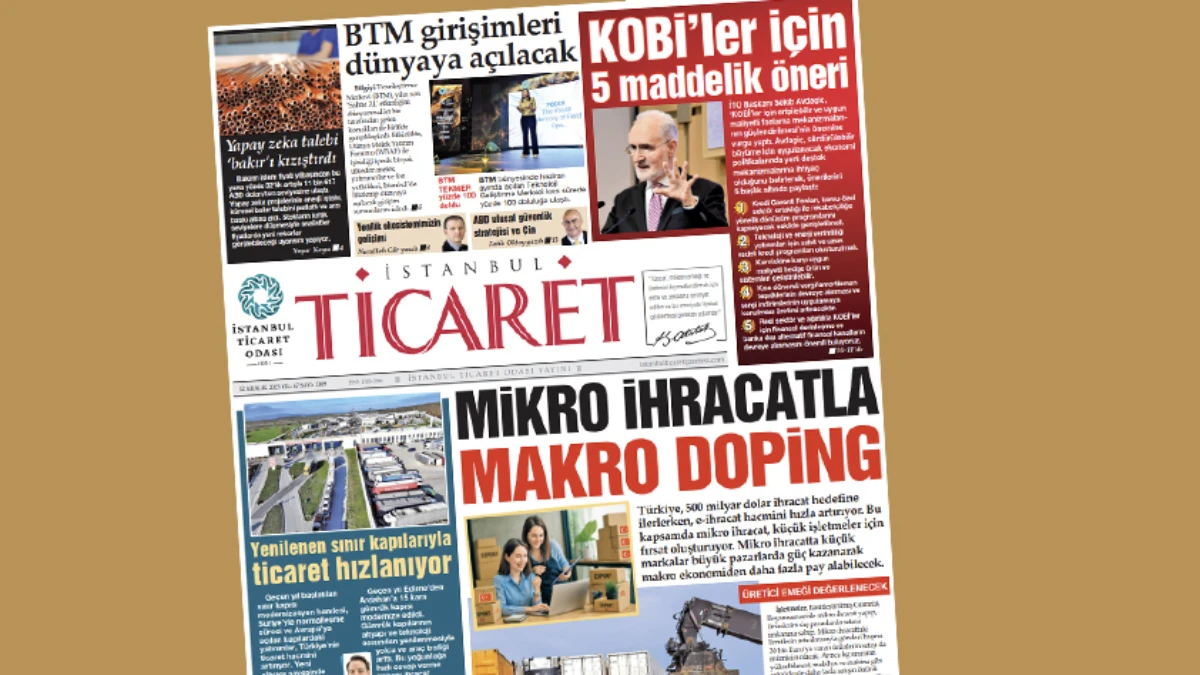 İstanbul Ticaret Gazetesi'nin 3389. sayısı yayımlandı! İstanbul Ticaret Gazetesi'nin 3389. sayısı yayımlandı!