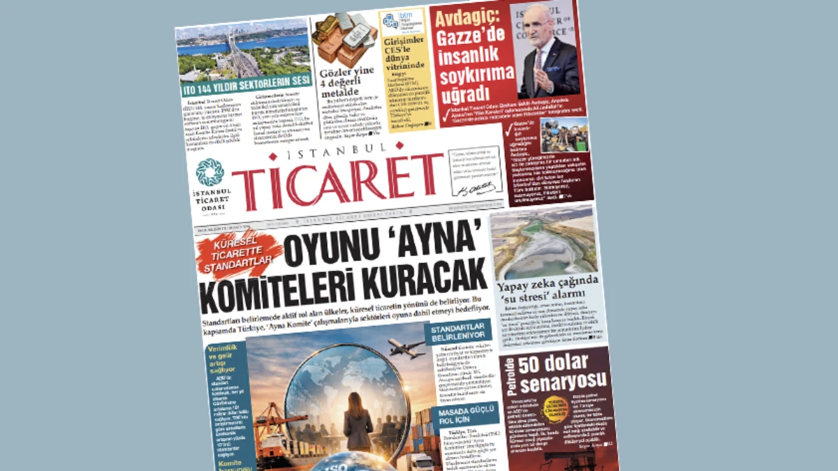 İstanbul Ticaret Gazetesi'nin 3394. sayısı yayımlandı! İstanbul Ticaret Gazetesi'nin 3394. sayısı yayımlandı!