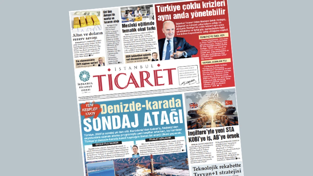 İstanbul Ticaret Gazetesi'nin 3395. sayısı yayımlandı!