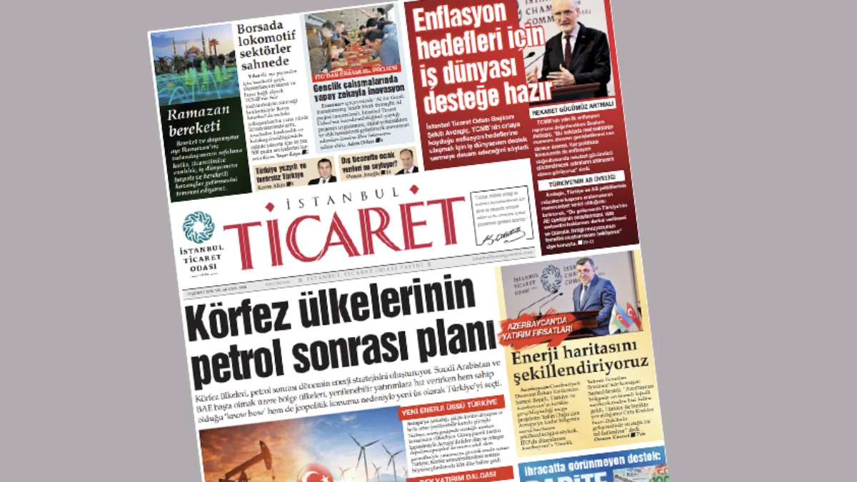İstanbul Ticaret Gazetesi'nin 3398. sayısı yayımlandı! İstanbul Ticaret Gazetesi'nin 3398. sayısı yayımlandı!