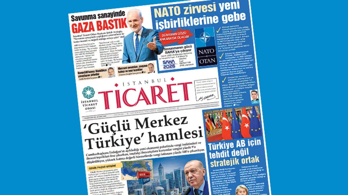 İstanbul Ticaret Gazetesi'nin 3408. sayısı yayımlandı! İstanbul Ticaret Gazetesi'nin 3408. sayısı yayımlandı!