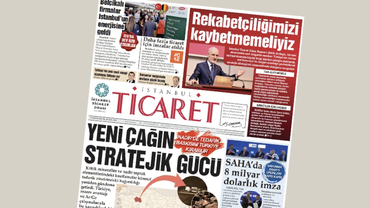 İstanbul Ticaret Gazetesi'nin 3410. sayısı yayımlandı! İstanbul Ticaret Gazetesi'nin 3410. sayısı yayımlandı!