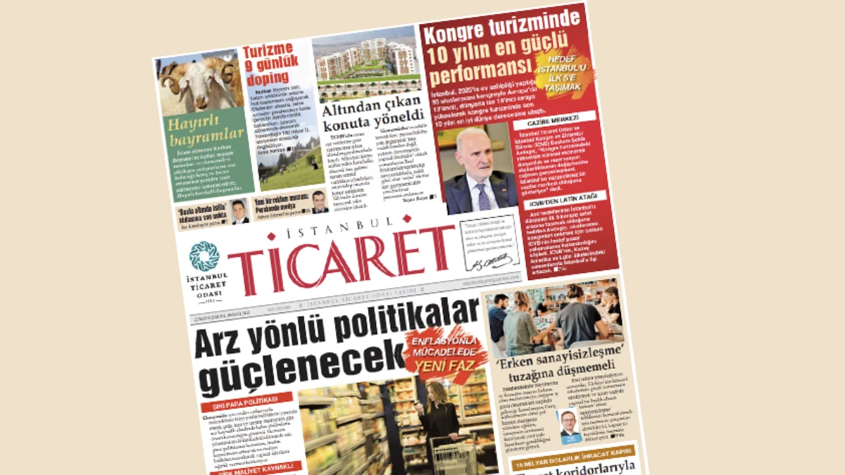 İstanbul Ticaret Gazetesi'nin 3411. sayısı yayımlandı!