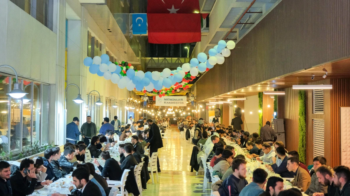 İstanbul Ticaret Üniversitesi öğrenci toplulukları iftarda buluştu