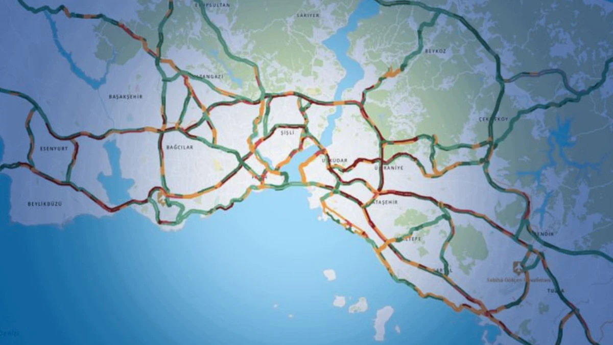 İstanbul'da bayram trafiği: Kent genelinde yoğunluk yüzde 74'e ulaştı İstanbul'da bayram trafiği: Kent genelinde yoğunluk yüzde 74'e ulaştı
