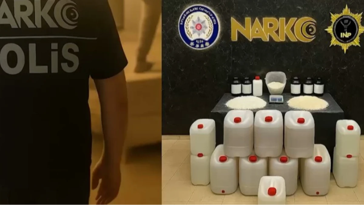 İstanbul’da uyuşturucu operasyonu: 218 kilogram metamfetamin ele geçirildi İstanbul’da uyuşturucu operasyonu: 218 kilogram metamfetamin ele geçirildi