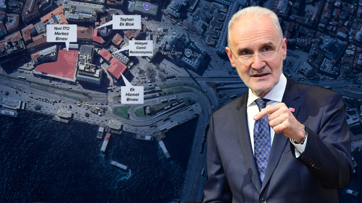 İstanbul’un kalbi Eminönü’ne İTO’dan 5 yeni eser İstanbul’un kalbi Eminönü’ne İTO’dan 5 yeni eser