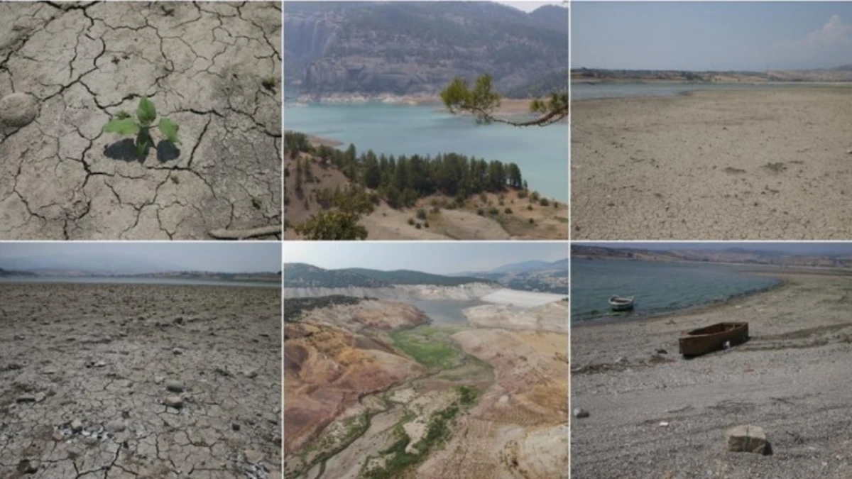 Kahramanmaraş'ta içme suyunu karşılayan 3 barajda doluluk oranları düştü Kahramanmaraş'ta içme suyunu karşılayan 3 barajda doluluk oranları düştü