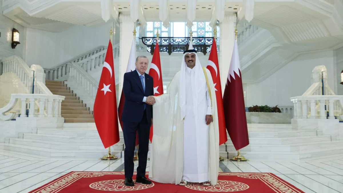 Katar Emiri Al Sani: Türkiye ile tarihi ilişkiler ve örnek iş birliğimiz istikrarlı şekilde ilerliyor Katar Emiri Al Sani: Türkiye ile tarihi ilişkiler ve örnek iş birliğimiz istikrarlı şekilde ilerliyor