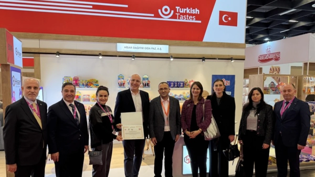 Köln’de tatlı buluşma: Uluslararası Bisküvi, Çikolata ve Şekerleme Fuarı başladı Köln’de tatlı buluşma: Uluslararası Bisküvi, Çikolata ve Şekerleme Fuarı başladı