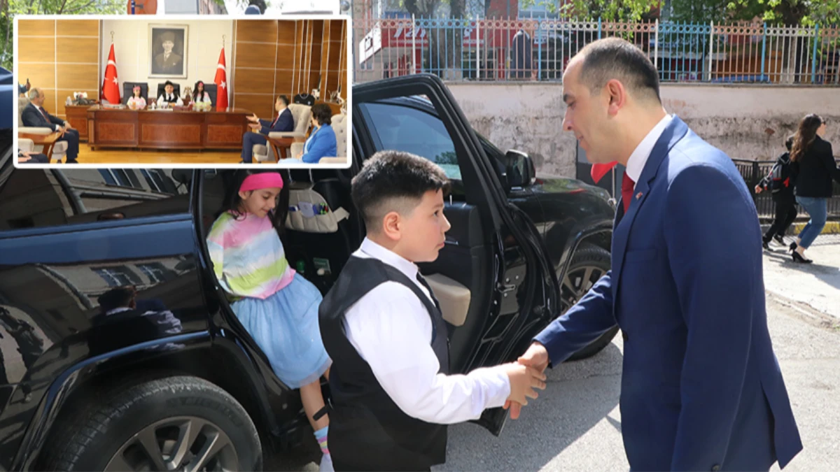 Koltuğunu verdi, minik valinin makam şoförü oldu! Koltuğunu verdi, minik valinin makam şoförü oldu!