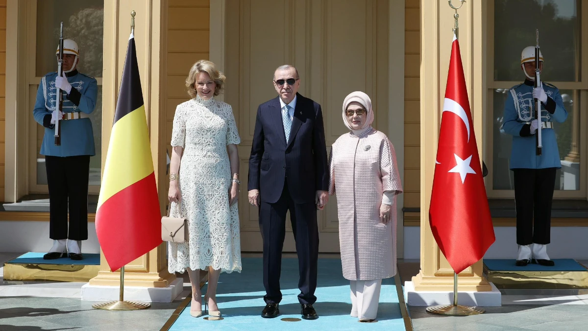 Kraliçe Mathilde Türkiye'de: Erdoğan AB savunma ortaklığına dikkat çekti Kraliçe Mathilde Türkiye'de: Erdoğan AB savunma ortaklığına dikkat çekti