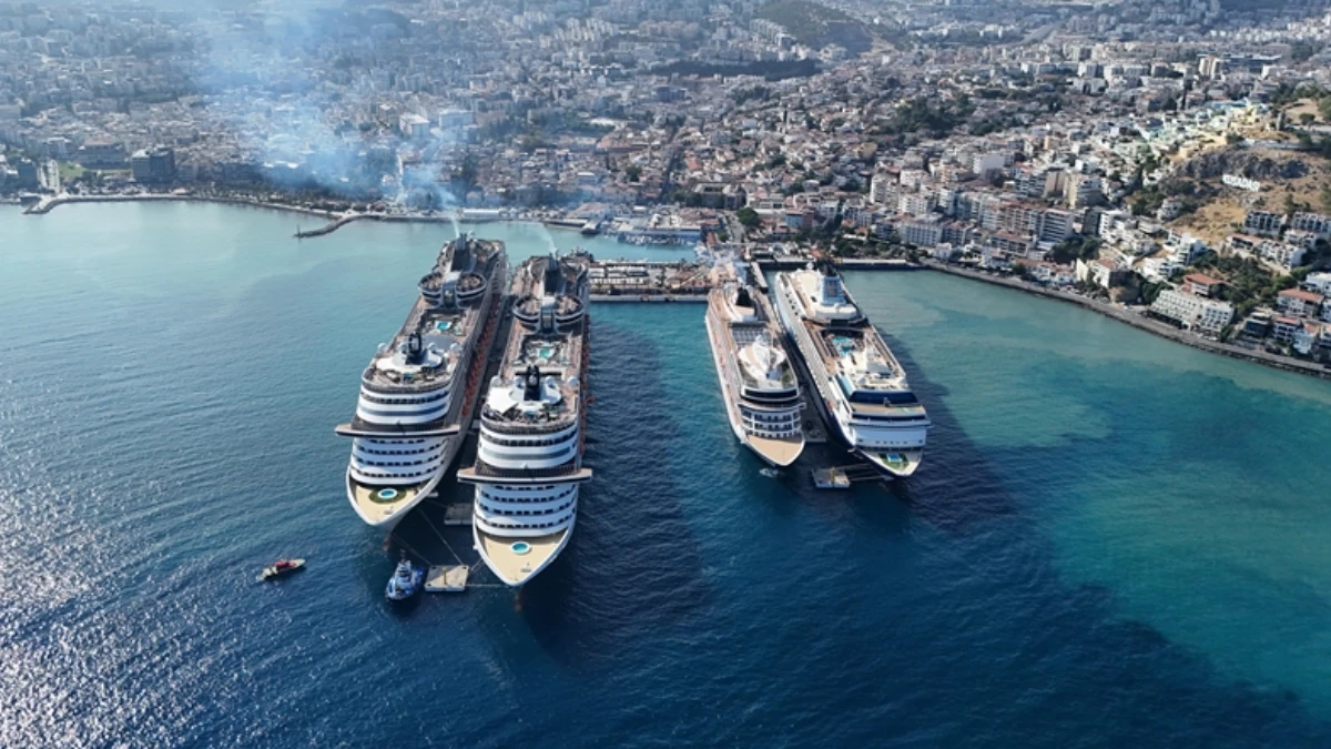 Kruvaziyer turizminde tarihi rekor: Yolcu sayısı 2 milyonu aştı