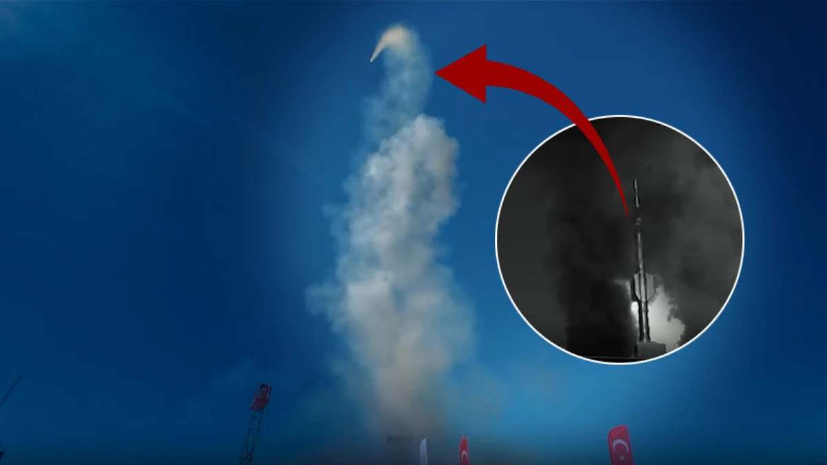 Mavi Vatan’ın ‘Gök Kılıcı’: SİPER 1-D füzesi MİDLAS’tan başarıyla fırlatıldı Mavi Vatan’ın ‘Gök Kılıcı’: SİPER 1-D füzesi MİDLAS’tan başarıyla fırlatıldı