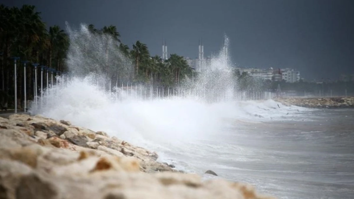 Meteorolojiden uyarı! Kıyılara dikkat Meteorolojiden uyarı! Kıyılara dikkat
