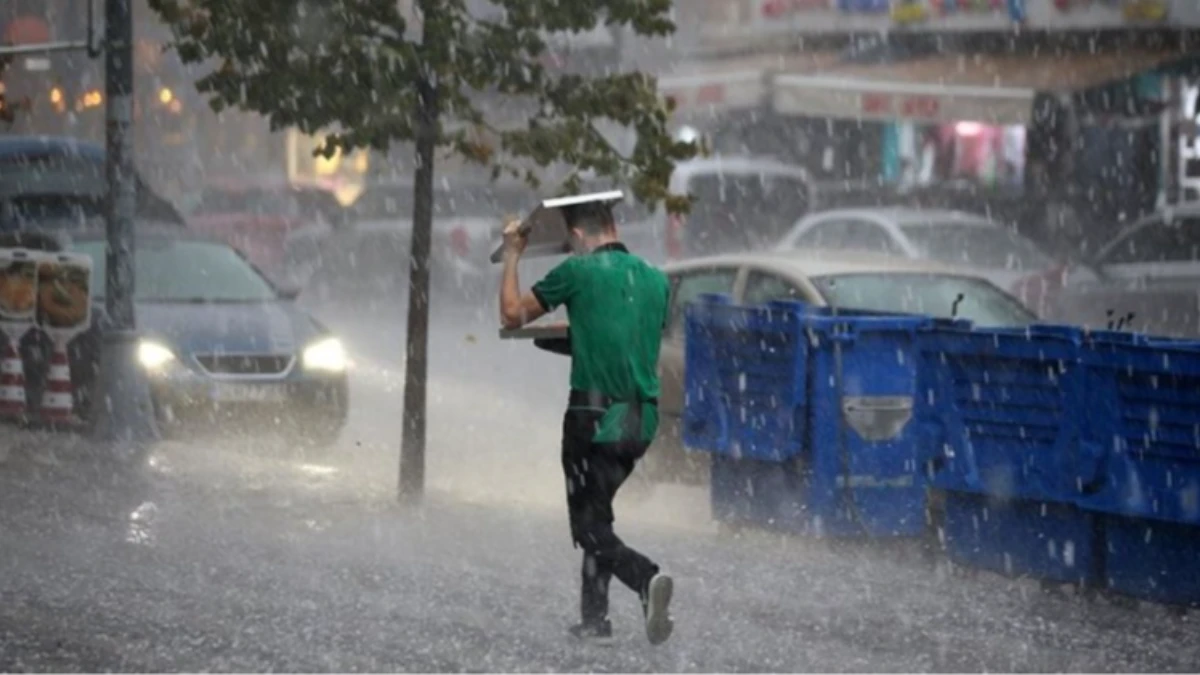 Meteorolojiden yağış uyarısı! Meteorolojiden yağış uyarısı!