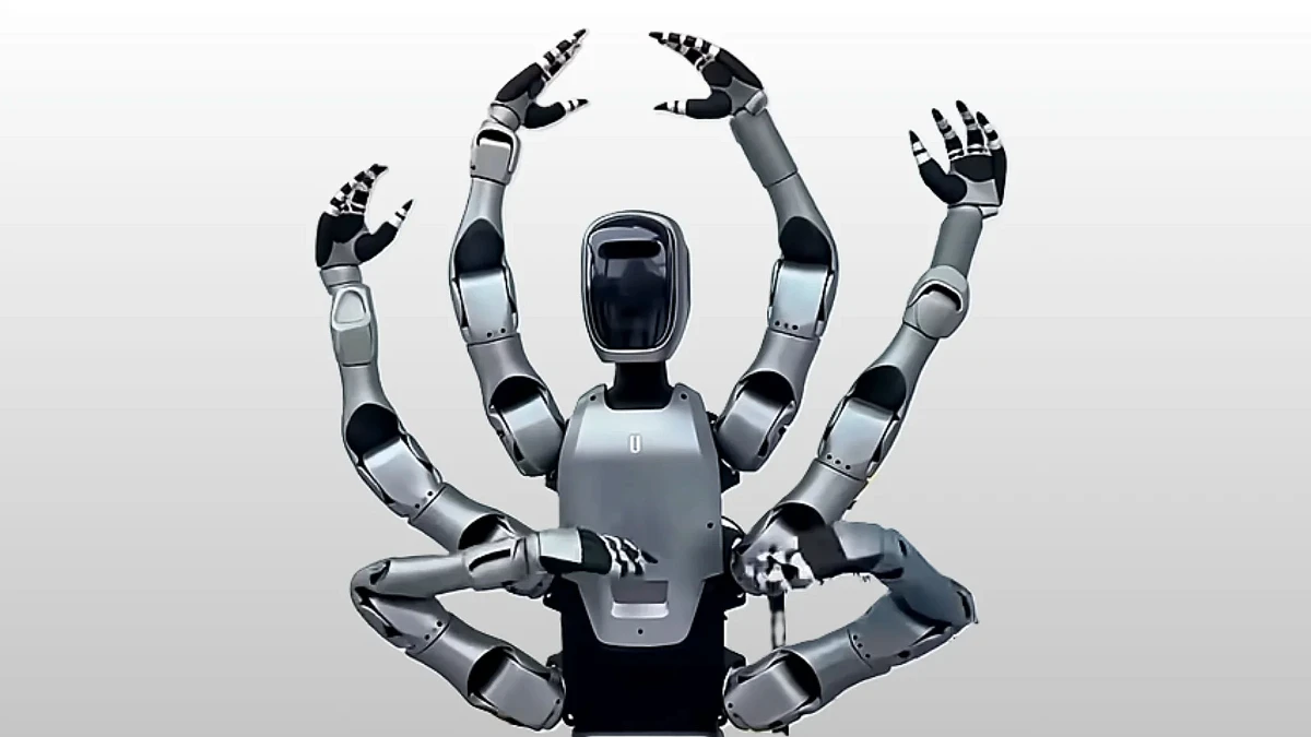 Midea’dan endüstriyel devrim: Dünyanın ilk altı kollu insansı robotu