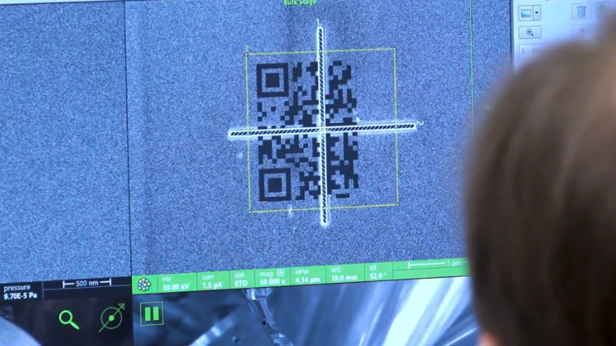 Mikroskobik QR kodu: Sayfa başına 2 TB'lık depolama ile dünya rekoru Mikroskobik QR kodu: Sayfa başına 2 TB'lık depolama ile dünya rekoru