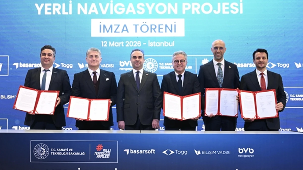 Milli Teknoloji Hamlesi'nde yeni adım: Yerli navigasyon geliyor Milli Teknoloji Hamlesi'nde yeni adım: Yerli navigasyon geliyor