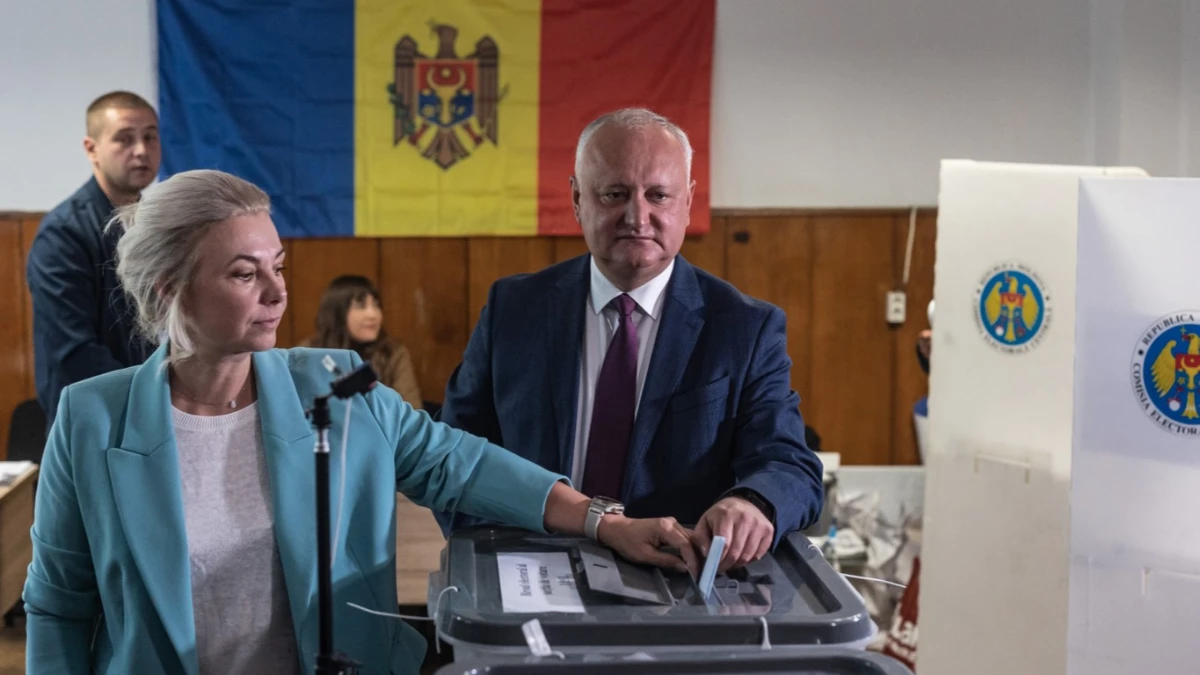 Moldova'da seçim bitti: Batı yanlıları Rusya yanlılarını geçti Moldova'da seçim bitti: Batı yanlıları Rusya yanlılarını geçti