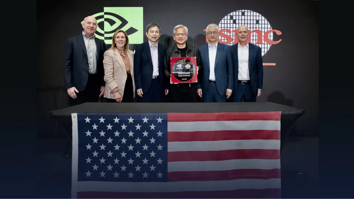 Nvidia’dan ABD’de bir ilk! Arizona’da Blackwell yongası üretildi. Nvidia’dan ABD’de bir ilk! Arizona’da Blackwell yongası üretildi.