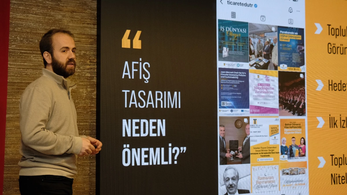 Öğrenci topluluklarına tasarım eğitimi