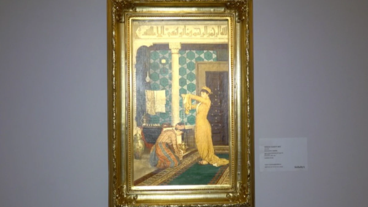 Osman Hamdi Bey’in kayıp tablosu Londra’da satışta Osman Hamdi Bey’in kayıp tablosu Londra’da satışta