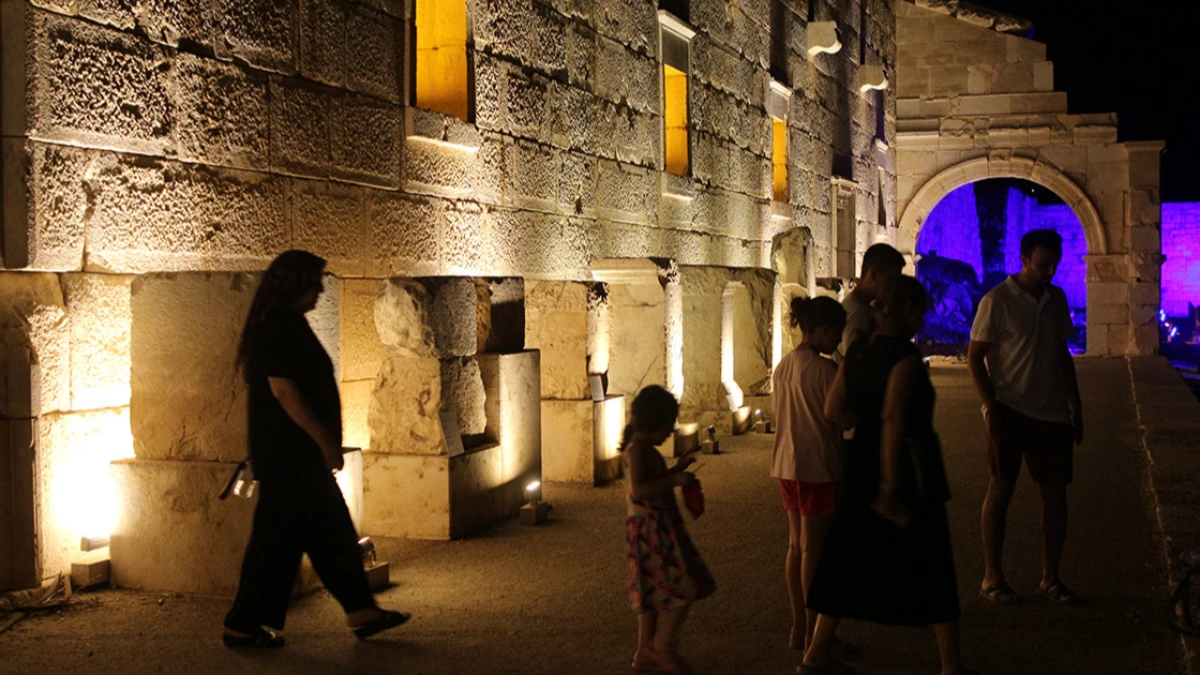 Patara Antik Kenti ile gece tarihi yolculuk Patara Antik Kenti ile gece tarihi yolculuk