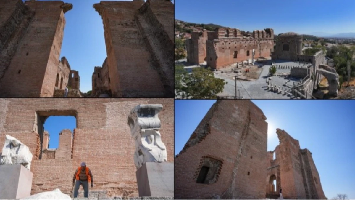 Pergamon'un Kızıl Avlu'su restorasyonun ardından ziyarete açılacak Pergamon'un Kızıl Avlu'su restorasyonun ardından ziyarete açılacak