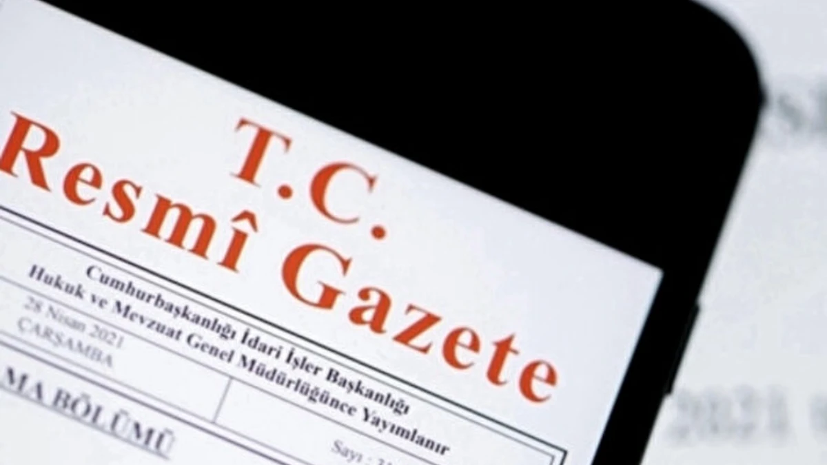 Resmi Gazete'de bugün! (14 Temmuz 2025 Resmi Gazete kararları) Resmi Gazete'de bugün! (14 Temmuz 2025 Resmi Gazete kararları)