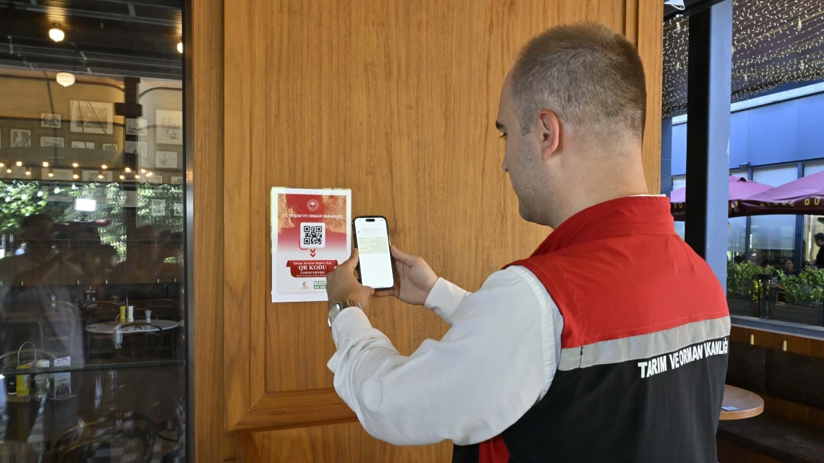 Resmi Gazete'de yayımlandı: Gıda işletmelerine karekod şartı Resmi Gazete'de yayımlandı: Gıda işletmelerine karekod şartı