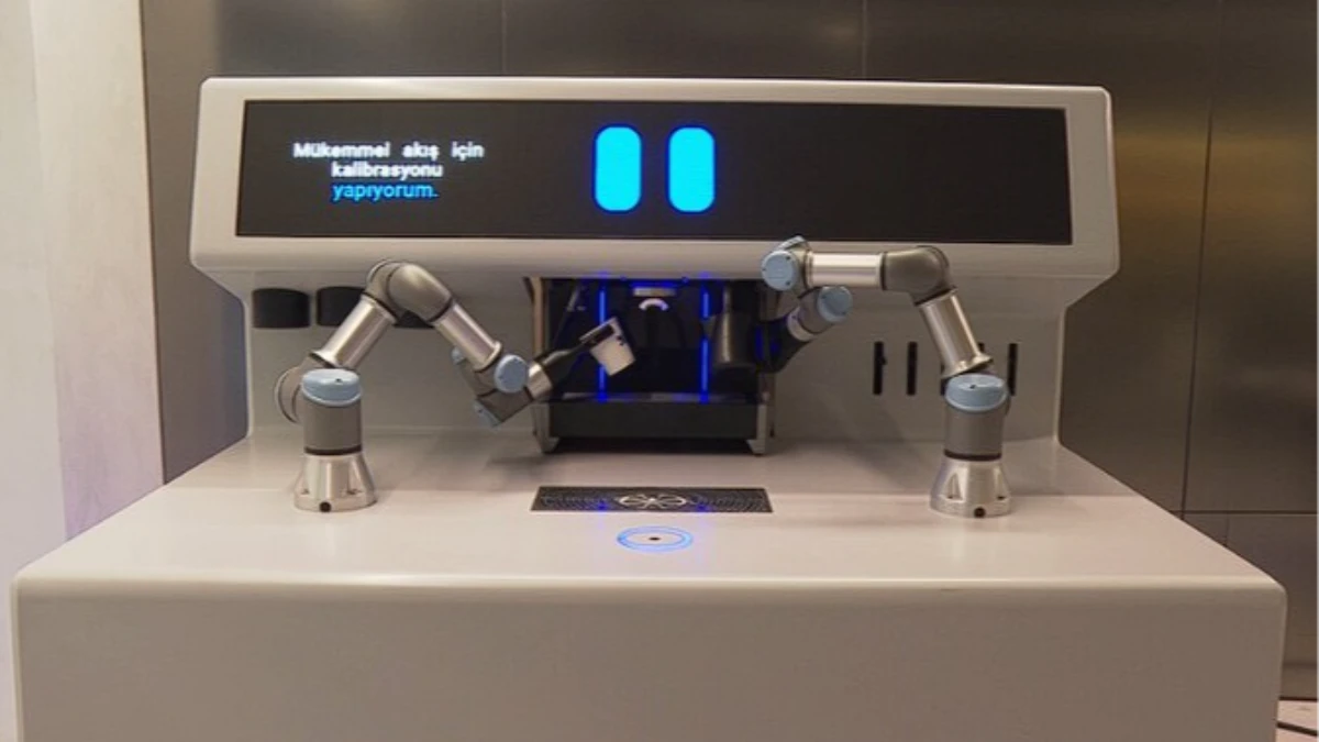 Robot barista dönemi başladı: Türk girişimi küresel pazara açılıyor Robot barista dönemi başladı: Türk girişimi küresel pazara açılıyor