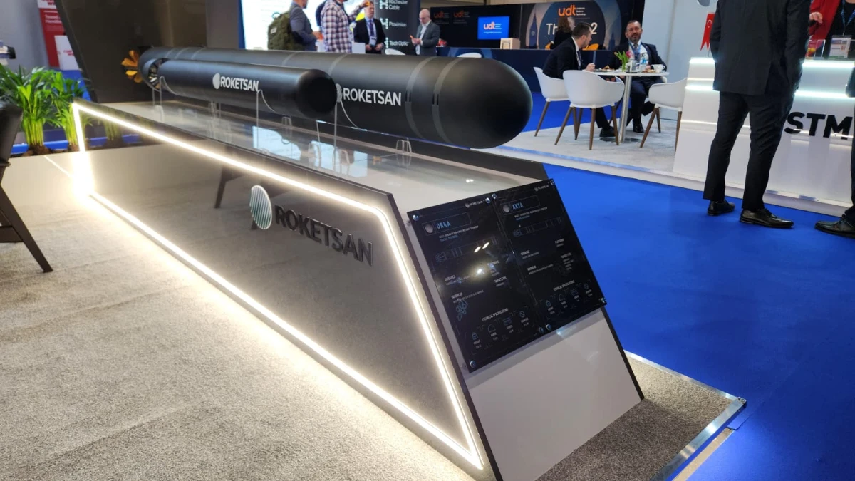 ROKETSAN'ın yeni nesil su altı sistemleri Londra vitrininde ROKETSAN'ın yeni nesil su altı sistemleri Londra vitrininde