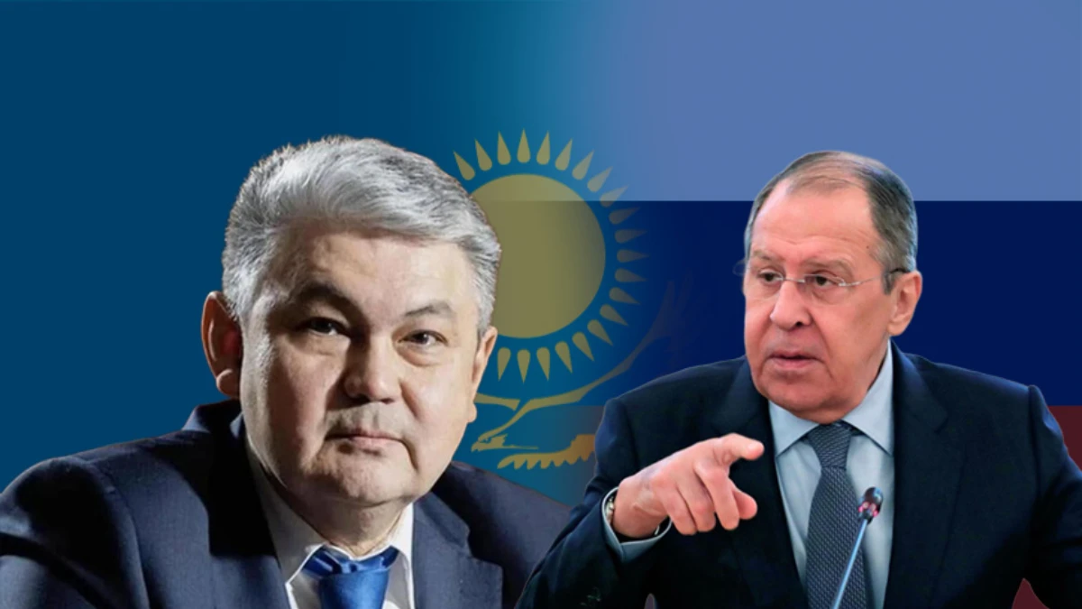 Rusya Dışişleri Bakanı Sergey Lavrov Kazakistan'lı mevkidaşıyla görüştü! Rusya Dışişleri Bakanı Sergey Lavrov Kazakistan'lı mevkidaşıyla görüştü!