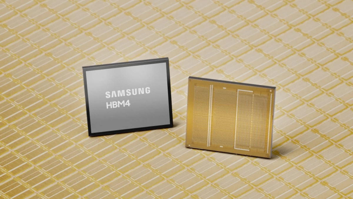 Samsung gelişmiş HBM4 belleklerin seri üretimi ve sevkiyatına başladı Samsung gelişmiş HBM4 belleklerin seri üretimi ve sevkiyatına başladı